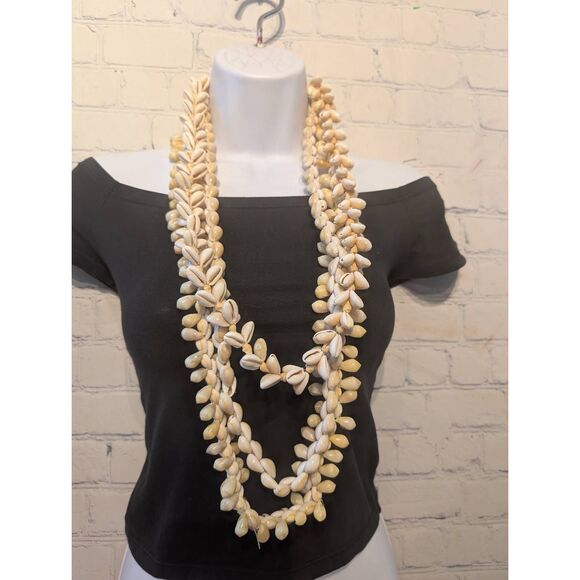 Vintage Hawaiian seashell lays x3 - Picture 1 of 5